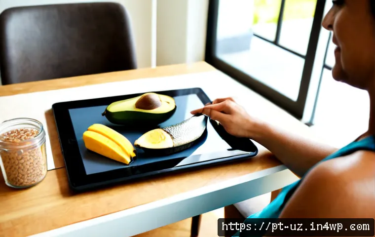 Home 17 체중 감량을 위한 맞춤형 영양 조언 - Photorealistic nutrition consultation for personalized weight loss, friendly Brazilian dietitian and...